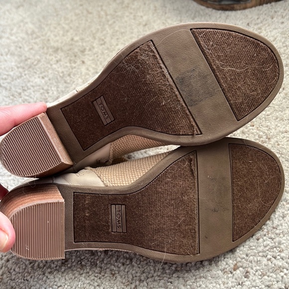 Tom’s canvas booties sz 7.5 - Picture 5 of 9